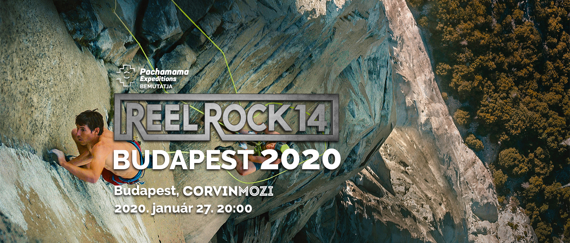 A legendásan jó Reel Rock filmek újra a mozivásznon!